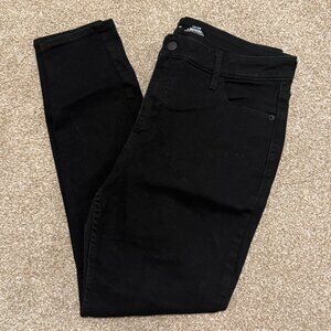 Old Navy dark wash high-rise rockstar super skinny jeans, size 14
